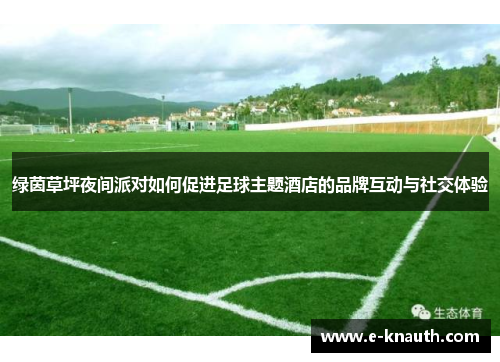 绿茵草坪夜间派对如何促进足球主题酒店的品牌互动与社交体验